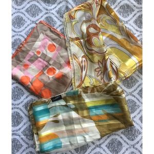 Bundle of 3 Vintage Scarves
